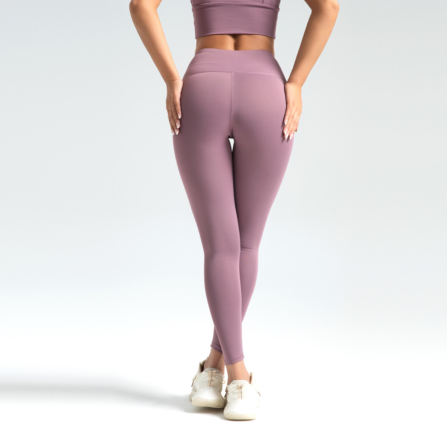 Pantalones de yoga desnudos de zona transfronteriza para mujer, cadera de melocotón, cintura alta, levantamiento de cadera, pantalones deportivos, pantalones de fitness, abdomen, pantalones de yoga ajustados para mujer