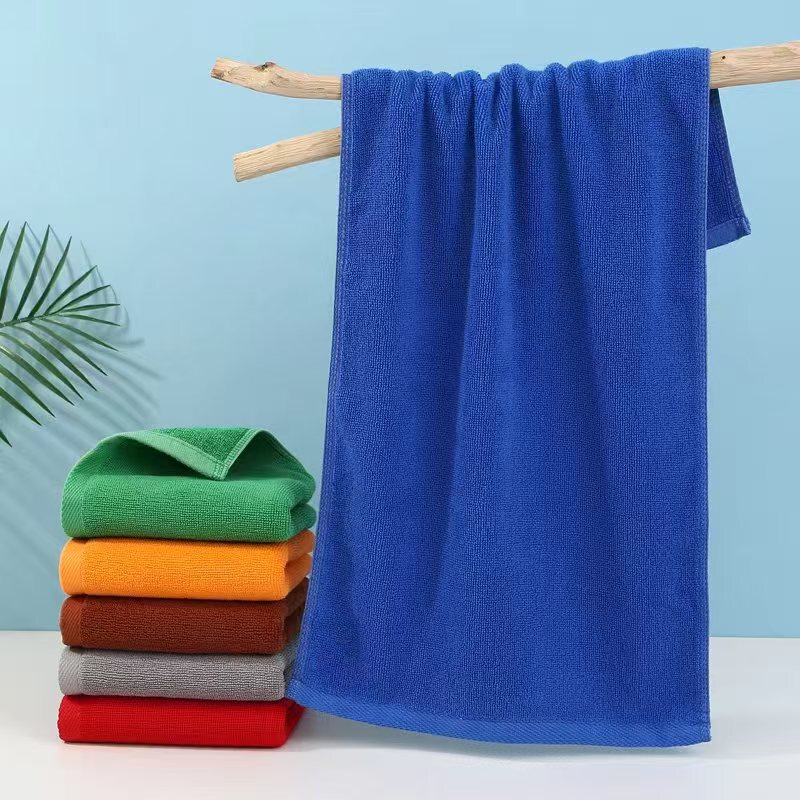 Manufacturer Wholesale Plain Colored Hotel Cotton Towels, Bath Towels, Children's Kindergarten Thickened Square Towels, Hand Towels, Soft and Absorbent Manufacturer Wholesale Plain Colored Hotel Cotton Towels, Bath Towels, Children's Kindergarten Thickened Square Towels, Hand Towels, Soft and Absorbent