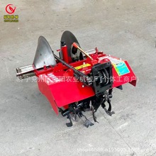 手扶车配套多款田园小型耕整机中草药草莓果园旋耕开沟一体机