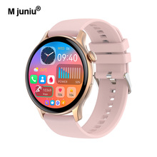 M juniu跨境HK85智能手表支持NFC蓝牙通话血压血氧卡路里语音控制