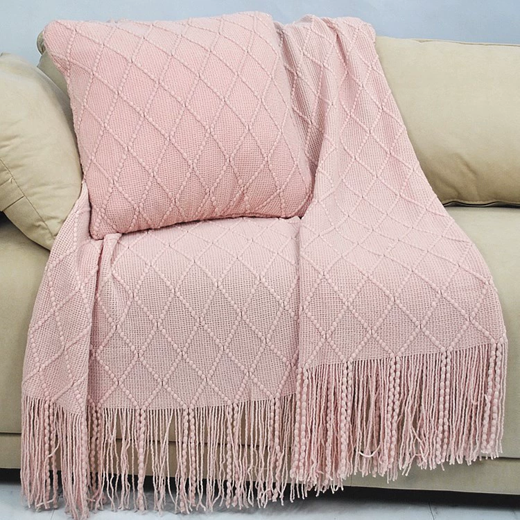 Pillow, sofa, knitted pillowcase for bedroom, wholesale