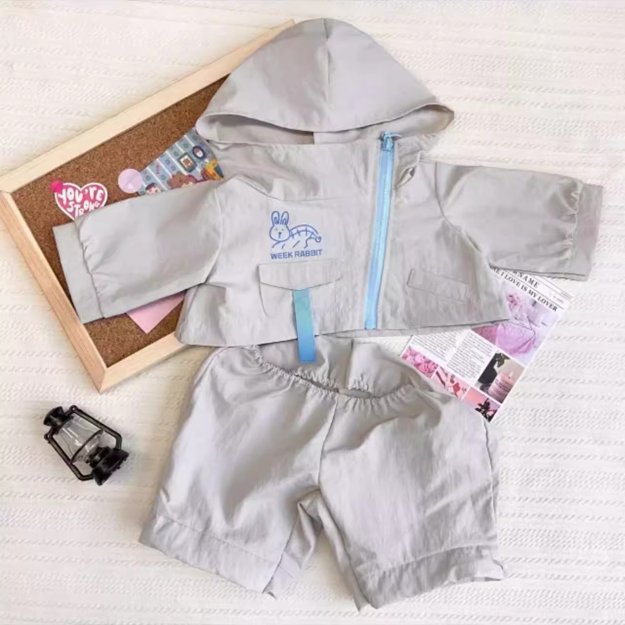 Куртка-серая (одежда+штаны)