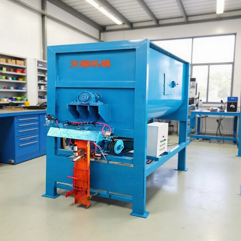 粉末水溶肥加工搅拌机器 生产销售肥料粉碎机 新型干混肥料混合机