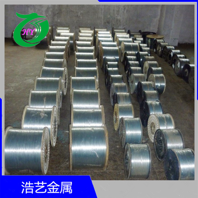 镀锌铁丝 镀锌轴丝 工艺品用 冷镀锌丝 一跟头 铁丝 镀锌丝 铁线