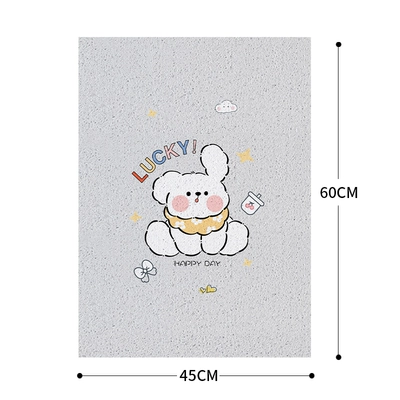 Emmayadi Bell Universal Foot Mat — Electric vehicle foot mat - 45x60wire-loop-foot-pad-lucky-rabbit