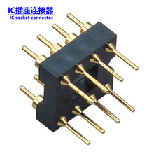 圓針IC公座2.54mm IC腳座H=3.0 15.24排間距IC插座