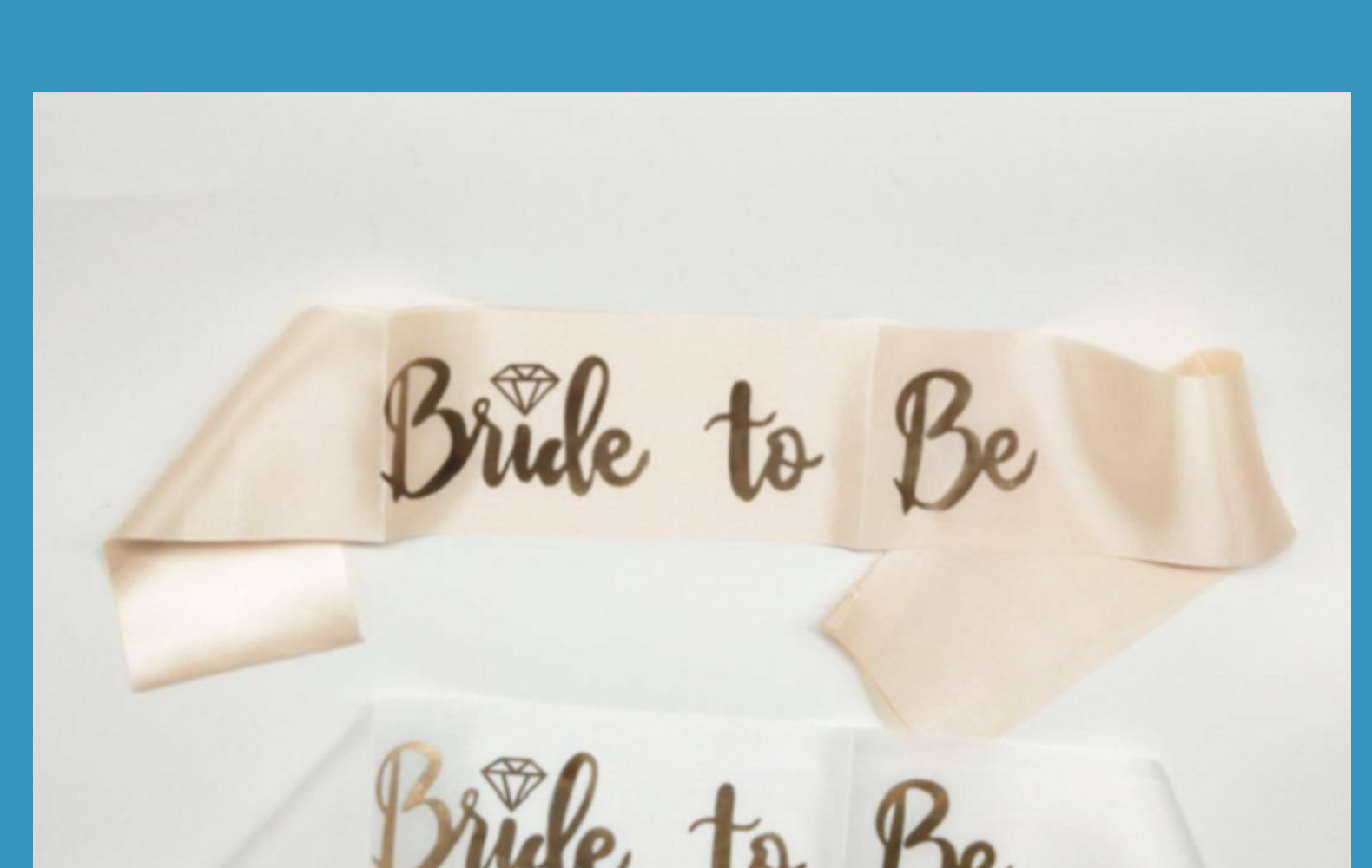 Bride to Be Sash 6