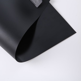 0.8 black fireproof pc sheet insulation matte film pc