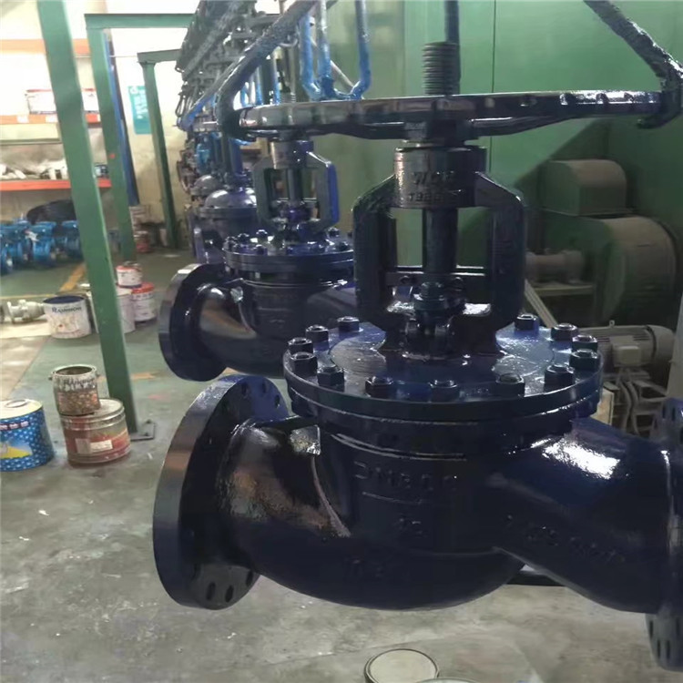 不锈钢法兰截止阀 J41Y-10P 导热油蒸汽电站高温切断阀