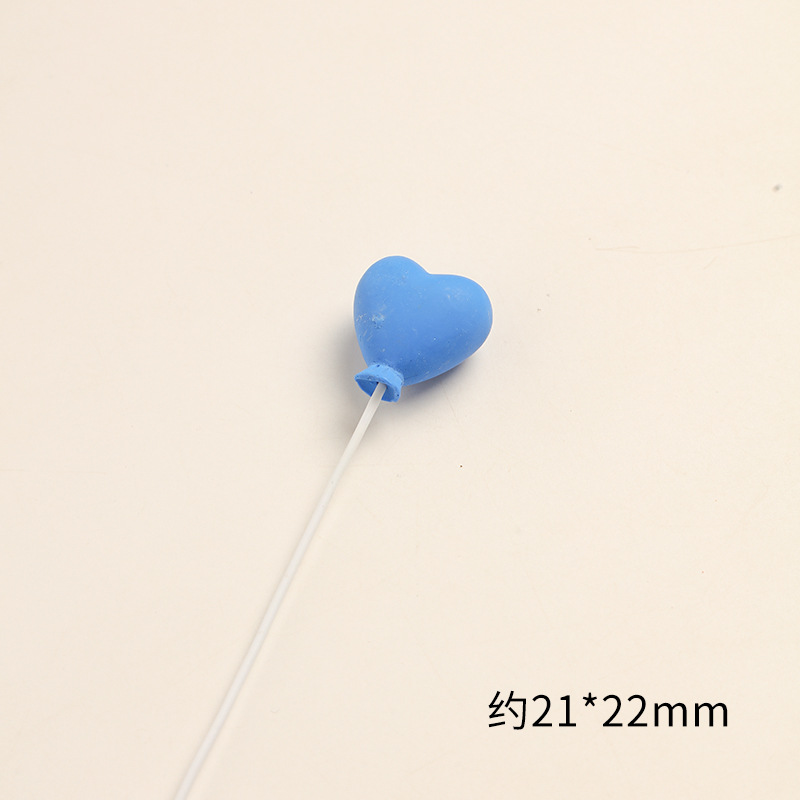 SKU-12-深蓝色爱心气球 一个