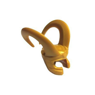 [Minimum Order of 1kg] Cross-Border Moc Building Blocks Compatible with Lego Super Heroes Loki Minifigure Accessories 10909 Helmet