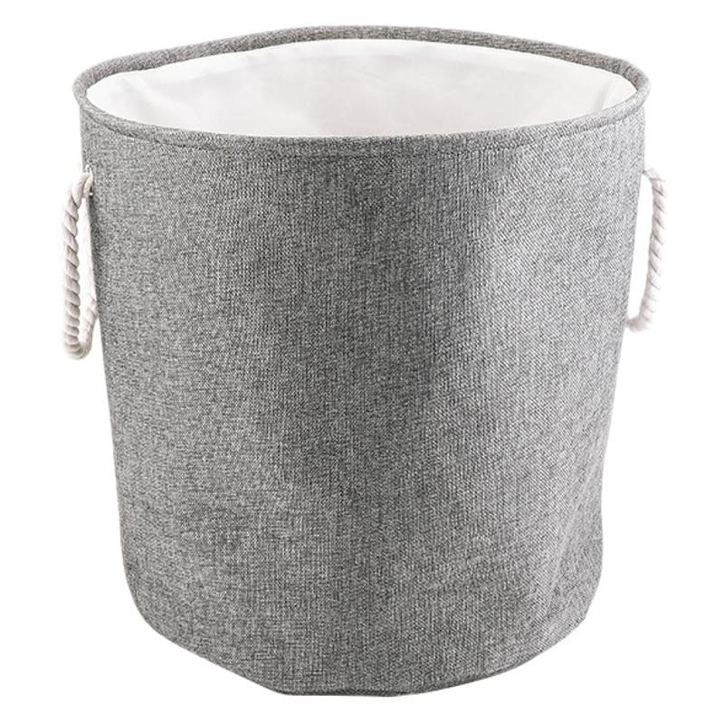 Cesta de ropa sucia de tela gruesa personalizada transfronteriza gran capacidad de cesto de lavandería plegable cubo de almacenamiento de ropa sucia de dormitorio doméstico