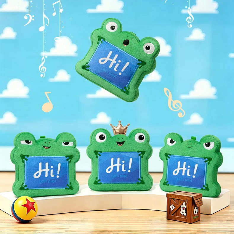 Cross-Border New Product Toy Story 5 Lilypad Plush Frog Plush Toy Cross-Border New Product Toy Story 5 Lilypad Plush Frog Plush Toy