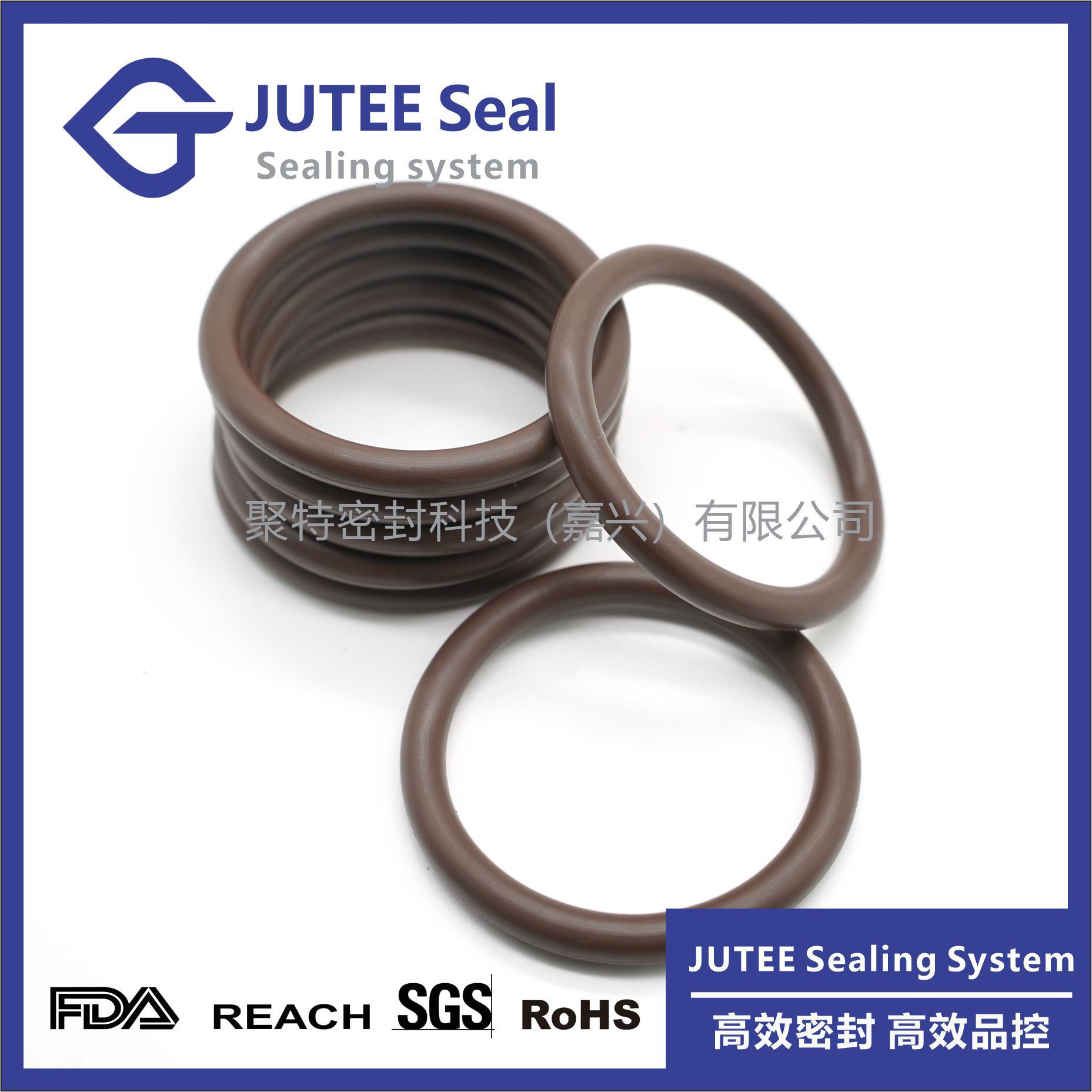 耐高温耐腐蚀耐酸碱耐磨耐压FKM氟胶O型圈橡胶密封圈线径1mm-10mm