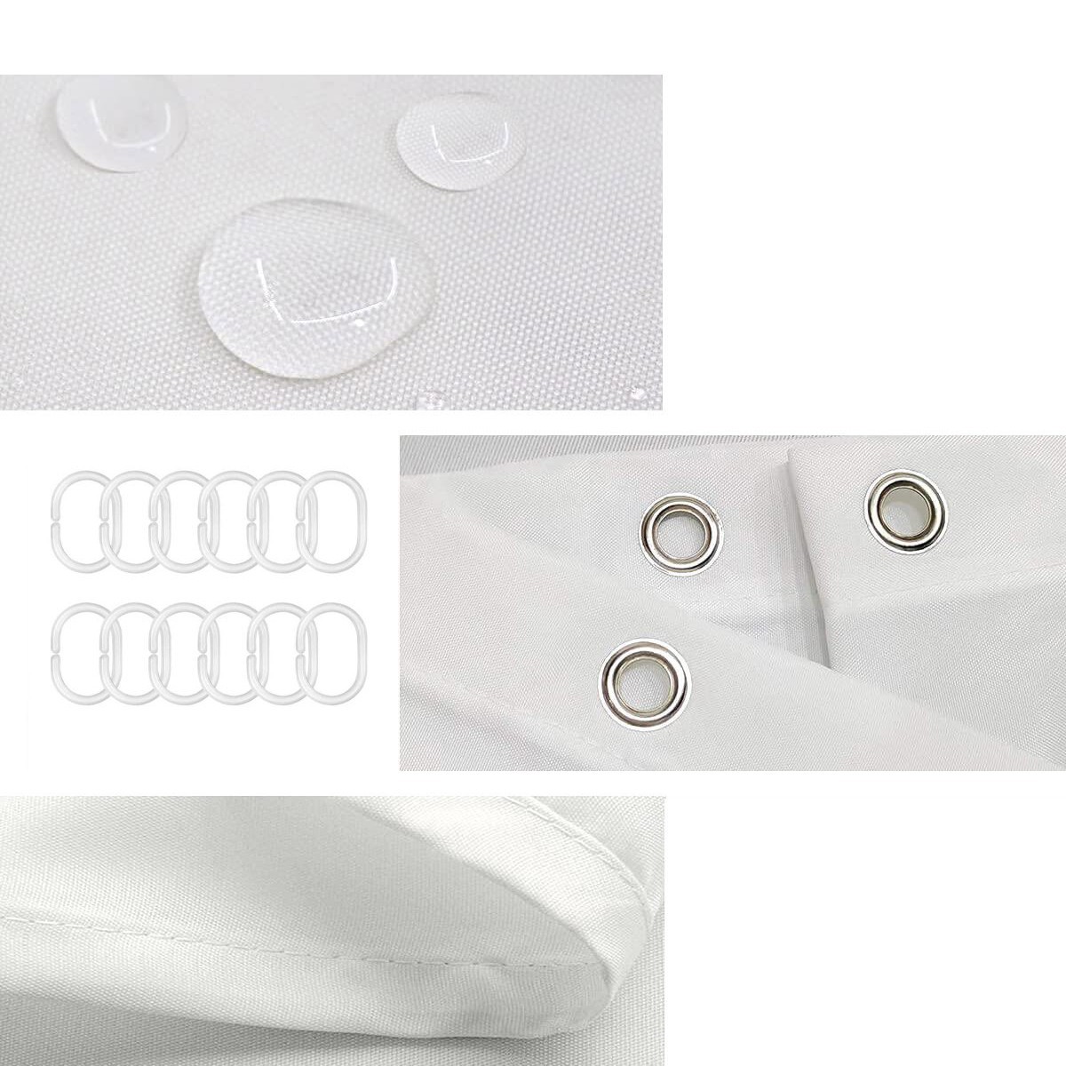 Waterproof curtain, 3D digital printing service, polyester