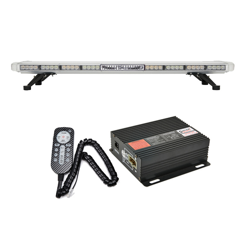 Car long-line warning light LED strobe light with recording alarm and high-pitched speaker 1.2m Strobe light 8400-4C