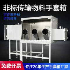 ステンレス製グローブボックス嫌気性2角型トランジットタンクにリチウム電池を出入りする窒素ガス交換クリーン乾燥ボックス