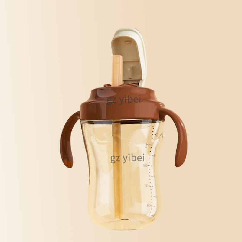 配世喜哺乳瓶乳首アクセサリー水筒スライド式直飲みカップ蓋子供用フリップトップ学習用ストロー付き飲料カップ蓋|undefined