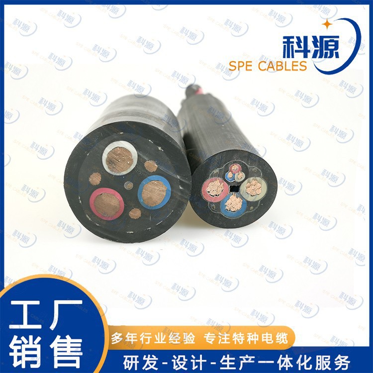 YET抓斗抗拉卷筒电缆 垃圾吊抓斗电缆 YET/RLR4*16+4*4卷盘电缆