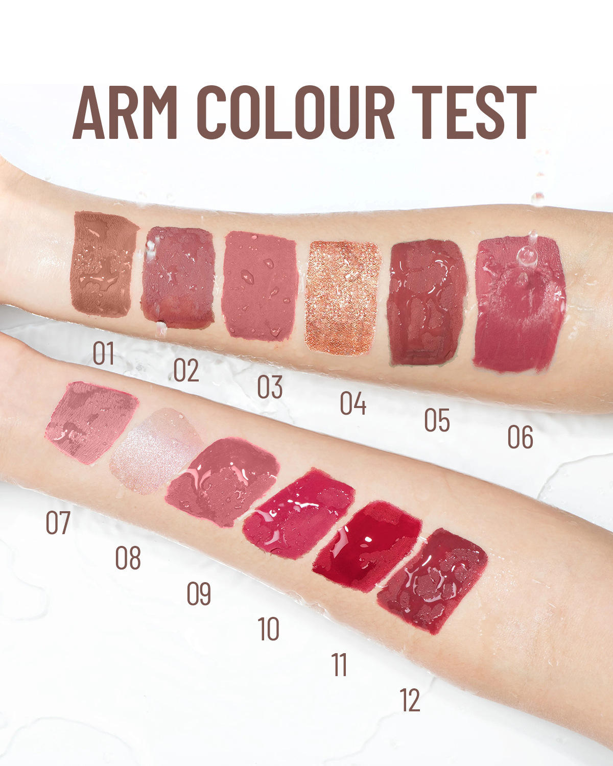 SAM Sugar 12-color Book Lip Gloss set Matte velvet non-stick cup lip gloss lipstick undefined