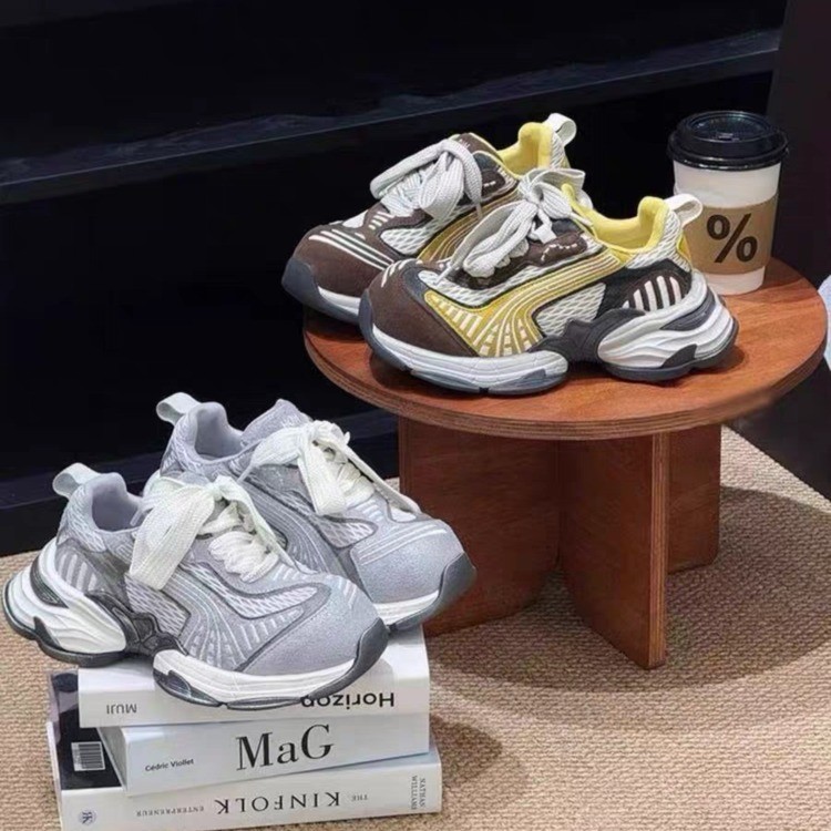 Thick-Soled Height-Increasing Dad Shoes for Women 2025 New Autum Big-Toe Ugly Shoes for Small People, Versatile Casual Sports Shoes