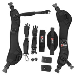 DSLR camera strap, Quick shooter K-letter single and double shoulder strap, digital camera quick shooter shoulder strap, shooter camera strap