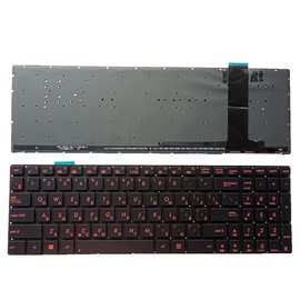 RU适用Asus N550JV N56V N76V N550/J/X/JV/JK G550J键盘