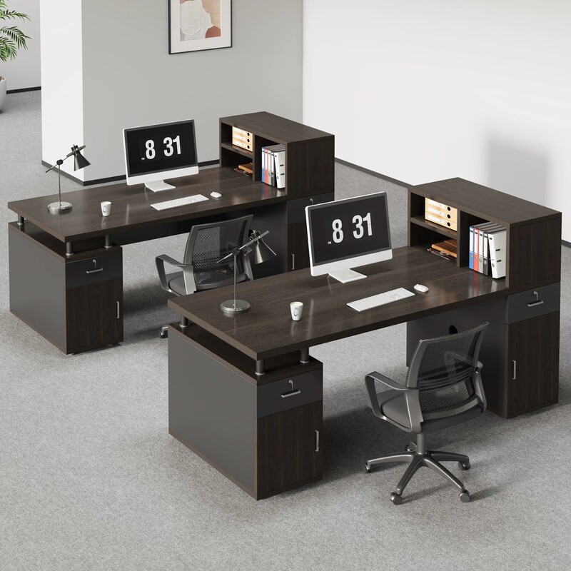 Boss's Desk, Modern Light Luxury High-End Office Computer Desk and Chair Set, Simple Executive Desk, Computer Desk Boss's Desk, Modern Light Luxury High-End Office Computer Desk and Chair Set, Simple Executive Desk, Computer Desk