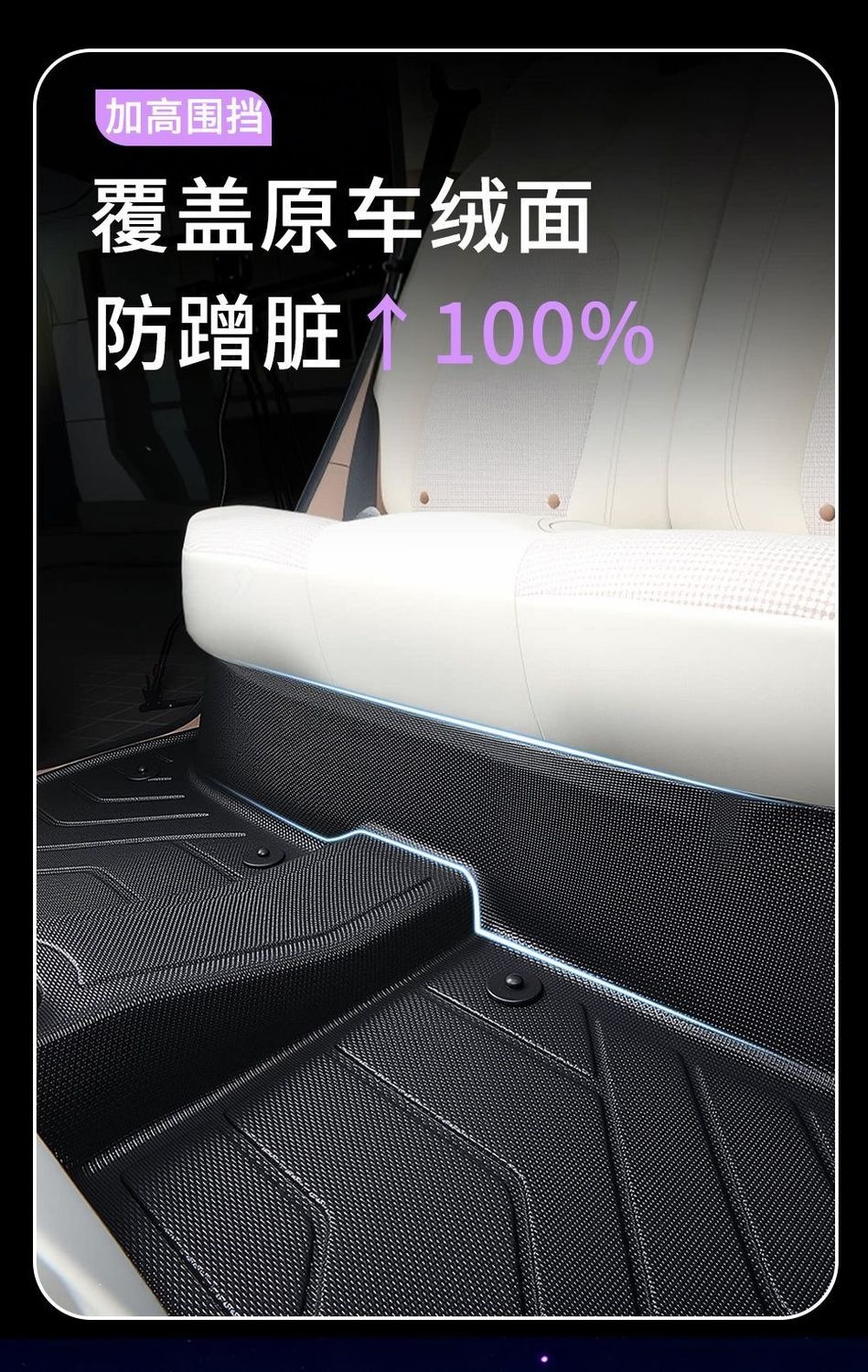 Tank 700 TPE full-coverage floor mats, 26 models, original factory trunk mat, driver's side interior carpet mat, car accessories