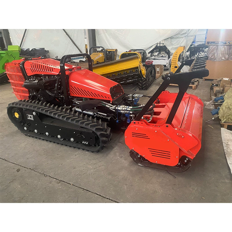 Робот для открывания огнетушащего пояса для лесных пожаров, горный лесной гусеничный пожарный транспорт для тушения и расчистки, машина для открывания огнетушащего пояса.