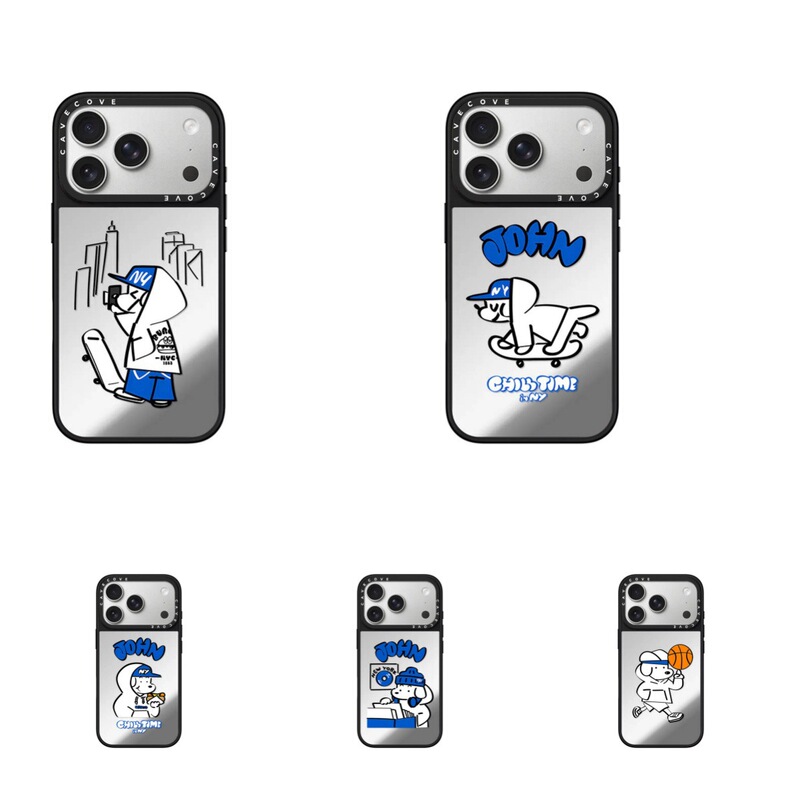 Mini puppy collection suitable for 18promax phone case, iPhone17promax protective cover, 16pro full cover