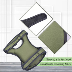 Cross-border gardening knee pads for outdoor weeding, gardening, extra-thick protective knee pads, labor protection, household sponge elastic knee pads