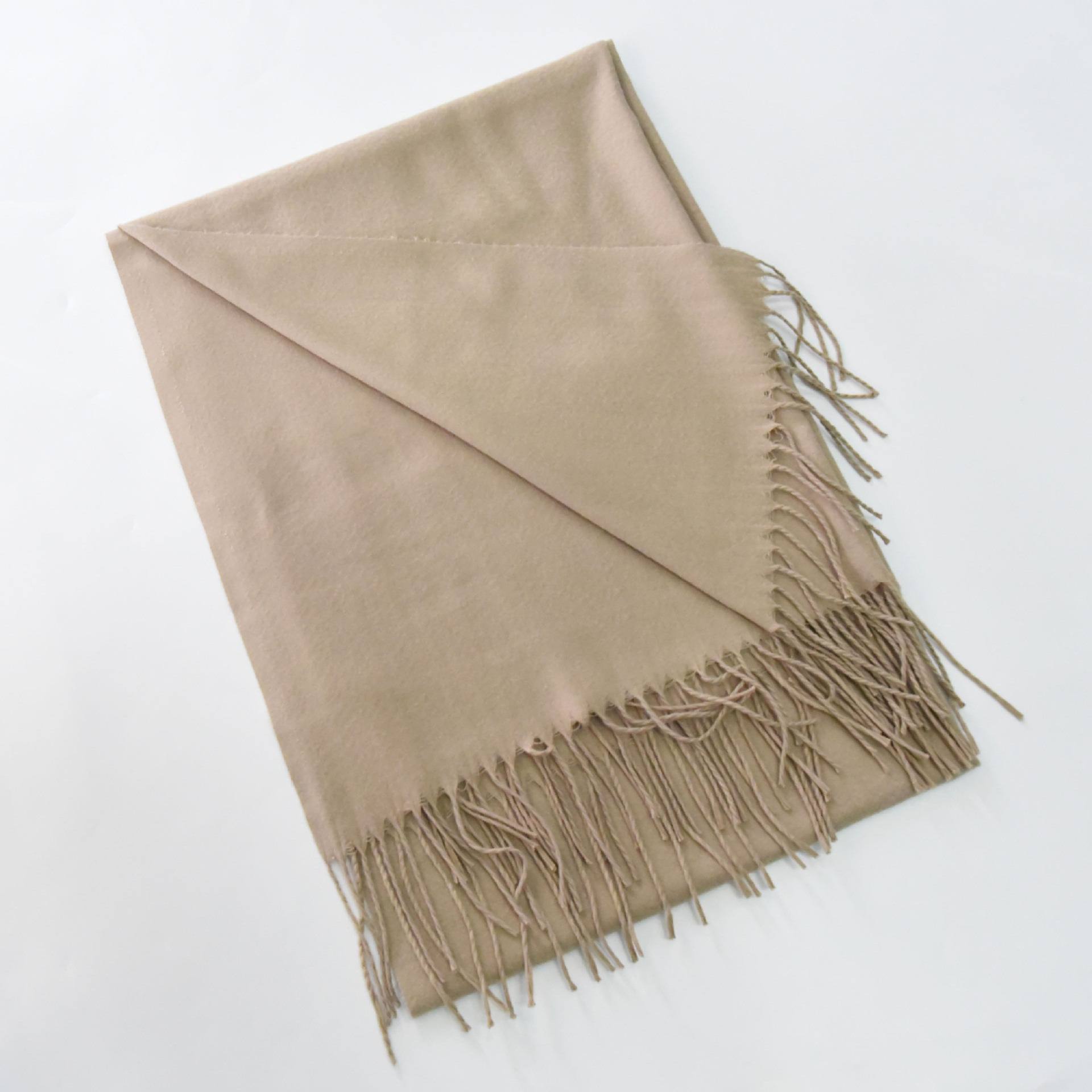 Bufanda de Color Sólido de Invierno de Haohao Clothing para Estudiantes y Parejas, Chal Grande de Estilo Coreano, Cálido, Suave y Versátil.