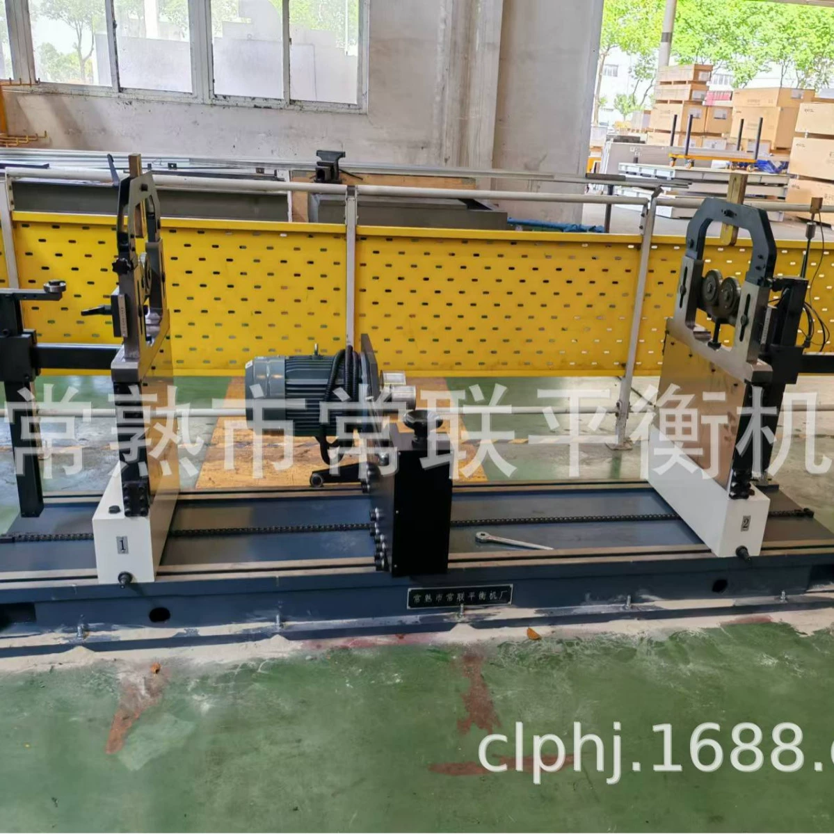 Круглый ремень балансировки моторизованный балансировочный станок Производитель Changshu балансировочный станок