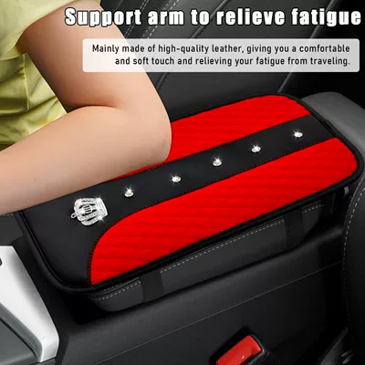 Armrest box pad | Quilted Car Interior Accessories