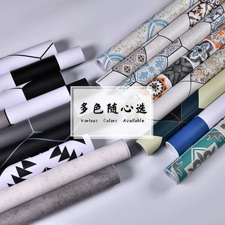 自粘木纹防水贴纸 出租屋衣柜橱柜旧家具改造翻新 PVC 墙纸可定做