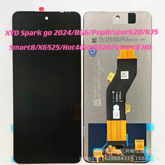 卸売 Spark go 2024 携帯電話画面 Pop8 BG6 SMART8 HD ディスプレイ HOT 40i アセンブリ