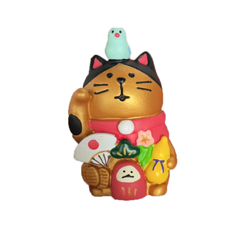 지역 거물 황금 완푸 고양이