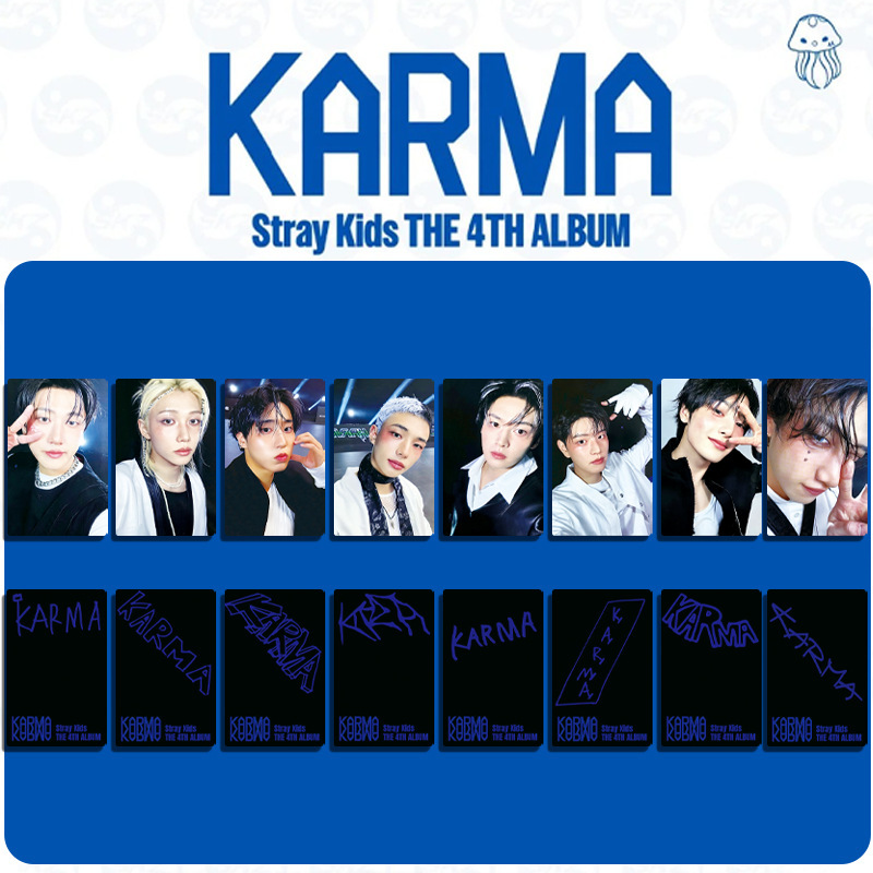 STRAYKIDS KARMA 双面小卡黄铉辰  李龙馥周边|undefined