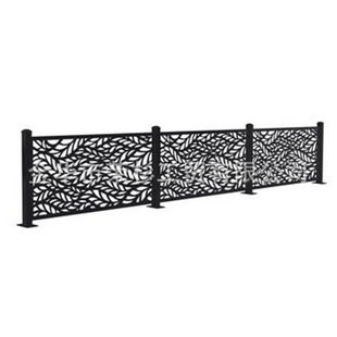 Villa Art Landscape Decoration Indoor Staircase Laser Cutting Cut Out Carved Guardrail Stair Balcony Fence