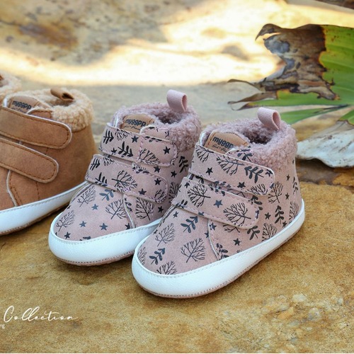 High-top Autumn/Winter Baby Shoes for Toddlers, Model M2035