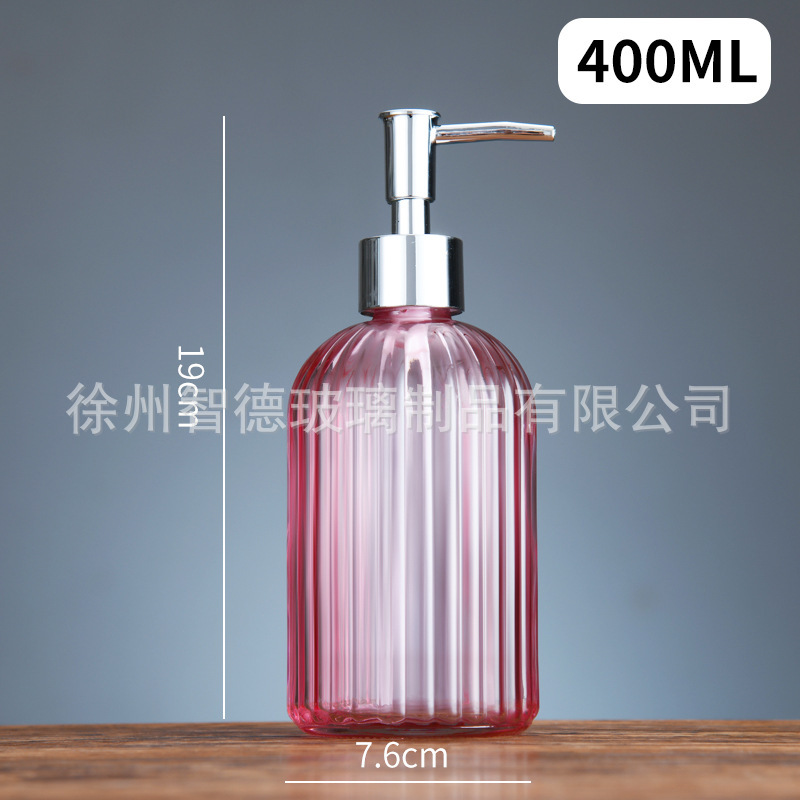 Amazon Select Clear Hand Wash Pressing Glass Vertical Shower Lotion envasado en botellas de champú de alto valor facial image 10