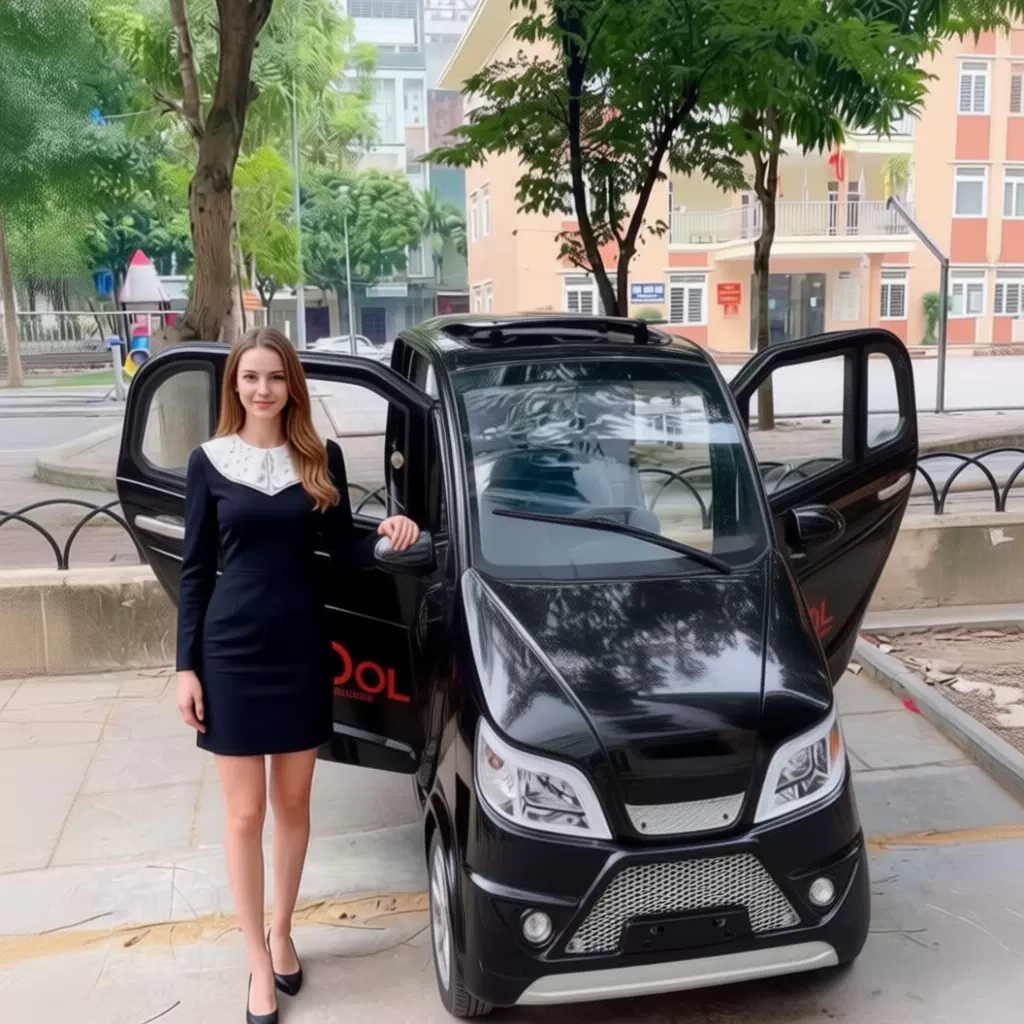 欧洲老头乐休闲车休三篷车批发价美国仓电动车四轮车新能源汽车