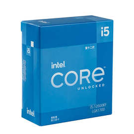 酷睿I5-12600KF电脑处理器十核十六线程盒装台式机CPU三级缓存20M
