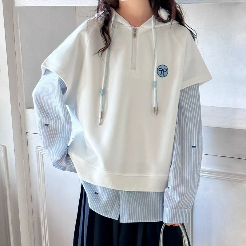 女童卫衣套装2025春秋新款中大童洋气春装女孩衣服儿童时髦两件套