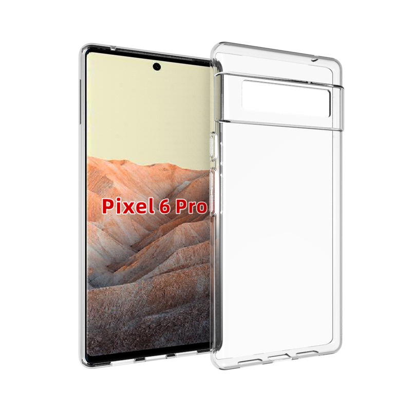 Google Pixel 6 Pro Mobile Phone Case Glossy Waterproof Printing Fully High Transparent Mobile Phone Clear Water Protective Cover Shell Suitable