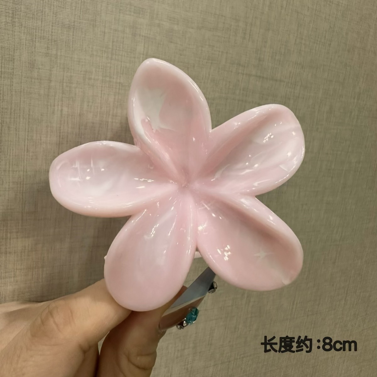 Splashed ink flower pink-8cm