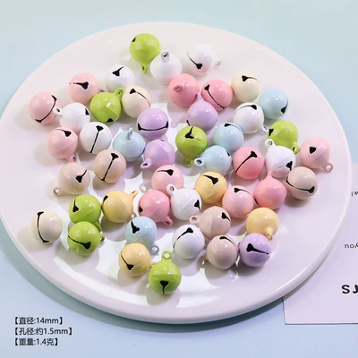 Zərgərlik ara hissələri and Keychains for DIY Bead - bells-10-pieces