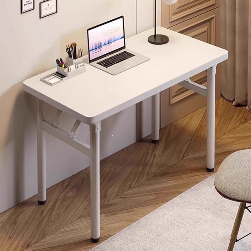 Installation-Free Folding Table for Rental Housing, Computer Desk, Dormitory Desk, Writing Desk, Home Dining Table, Rectangular Dining Table