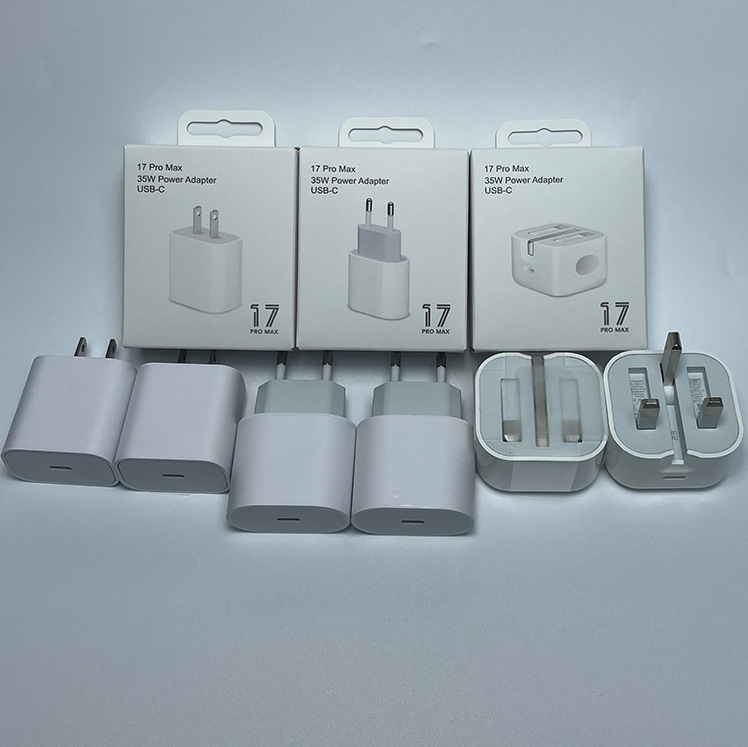 Aplicable a Apple 16 cargador de teléfono celular conjunto de cabeza iphone17 carga de teléfono celular cabeza de carga rápida pd35w cabeza única